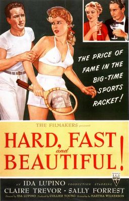 Hard, Fast and Beautiful movie poster (1951) poster