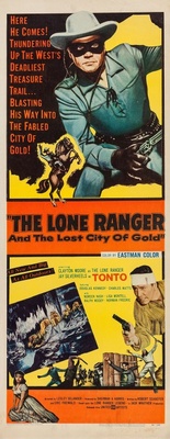The Lone Ranger and the Lost City of Gold movie poster (1958) calendar