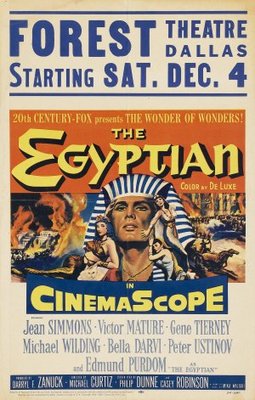The Egyptian movie poster (1954) calendar