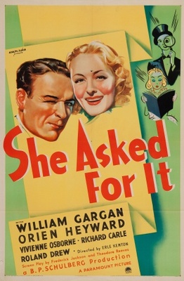 She Asked for It movie poster (1937) Poster MOV_53a24e1a