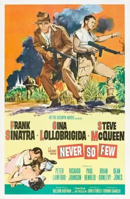 Never So Few movie poster (1959) calendar