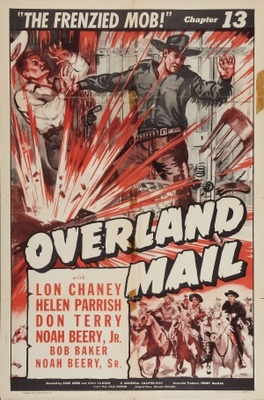 Overland Mail movie poster (1942) poster