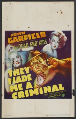 They Made Me a Criminal movie poster (1939) hoodie