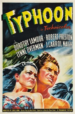 Typhoon movie poster (1940) hoodie