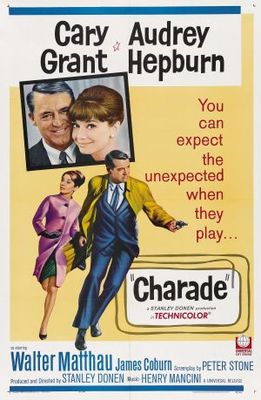 Charade movie poster (1963) Longsleeve T-shirt