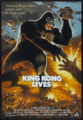 King Kong Lives movie poster (1986) Poster MOV_540abd0a