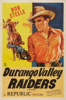 Durango Valley Raiders movie poster (1938) tote bag