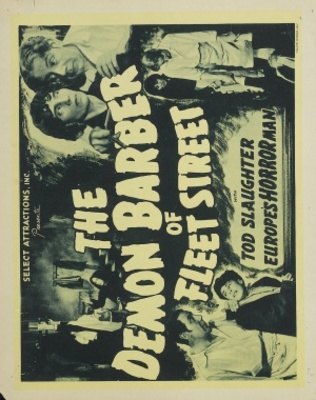 Sweeney Todd: The Demon Barber of Fleet Street movie poster (1936) Sweatshirt