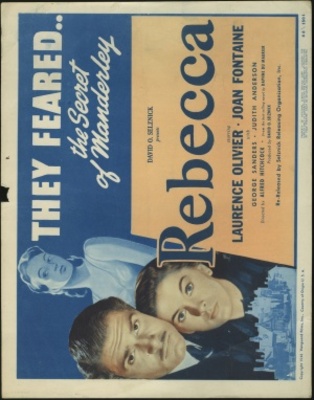 Rebecca movie poster (1940) Mouse Pad MOV_548531f5