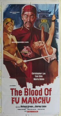The Blood of Fu Manchu movie poster (1968) Longsleeve T-shirt