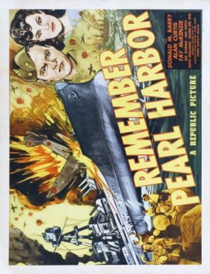 Remember Pearl Harbor movie poster (1942) mouse pad