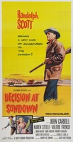 Decision at Sundown movie poster (1957) Longsleeve T-shirt #732706