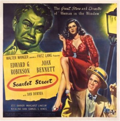Scarlet Street movie poster (1945) poster