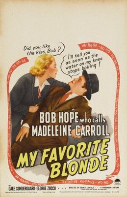 My Favorite Blonde movie poster (1942) Poster MOV_54b551f9