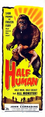 Half Human movie poster (1958) Tank Top