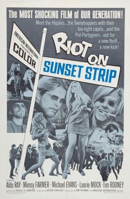 Riot on Sunset Strip movie poster (1967) poster