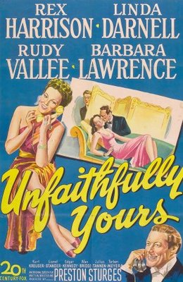 Unfaithfully Yours movie poster (1948) mug