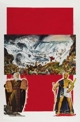 The Ten Commandments movie poster (1956) poster