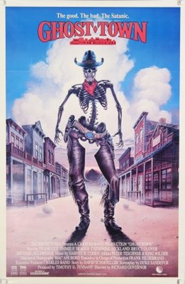 Ghost Town movie poster (1988) tote bag