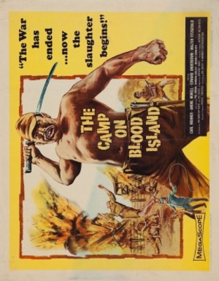 The Camp on Blood Island movie poster (1958) calendar