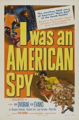 I Was an American Spy movie poster (1951) Sweatshirt