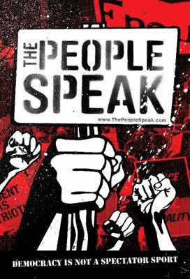 The People Speak movie poster (2009) tote bag #MOV_558c81d0