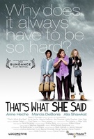 That's What She Said movie poster (2011) t-shirt #MOV_5599db35