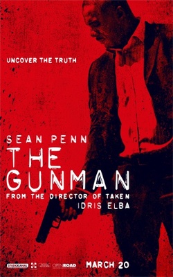 The Gunman movie poster (2015) Longsleeve T-shirt