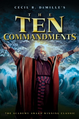 The Ten Commandments movie poster (1956) mouse pad