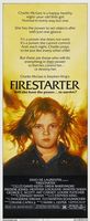 Firestarter movie poster (1984) t-shirt #MOV_55e1730a