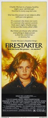 Firestarter movie poster (1984) poster