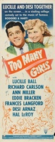 Too Many Girls movie poster (1940) Poster MOV_55e6a9d8