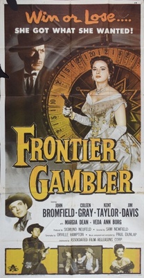 Frontier Gambler movie poster (1956) poster