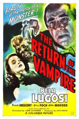 The Return of the Vampire movie poster (1944) Sweatshirt