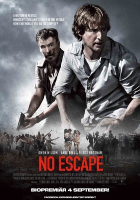 No Escape movie poster (2015) tote bag