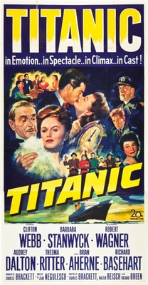 Titanic movie poster (1953) tote bag