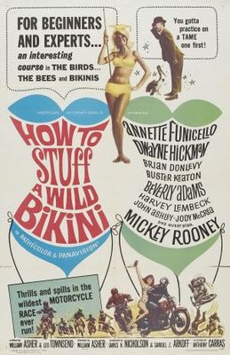 How to Stuff a Wild Bikini movie poster (1965) Longsleeve T-shirt