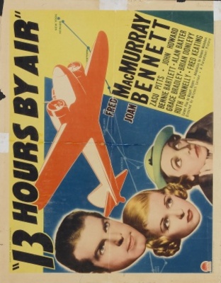 Thirteen Hours by Air movie poster (1936) hoodie