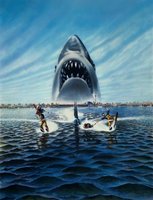 Jaws 3D movie poster (1983) t-shirt #MOV_568c4890