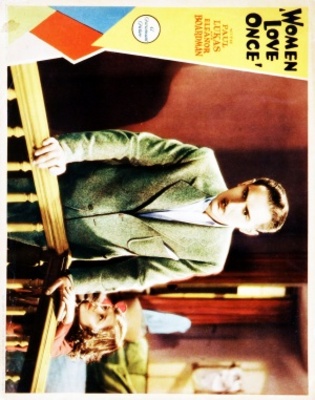 Women Love Once movie poster (1931) poster