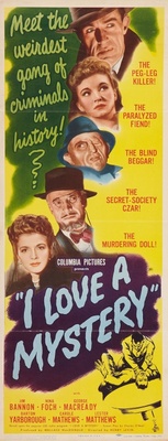 I Love a Mystery movie poster (1945) calendar