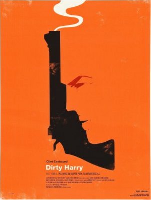 Dirty Harry movie poster (1971) calendar