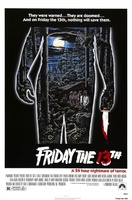 Friday the 13th movie poster (1980) t-shirt #MOV_5702a6b0