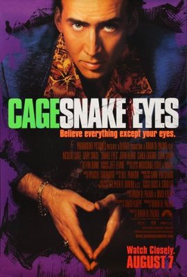 Snake Eyes movie poster (1998) Longsleeve T-shirt