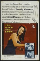 Too Much, Too Soon movie poster (1958) hoodie #670583