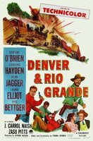Denver and Rio Grande movie poster (1952) t-shirt #MOV_579280b0