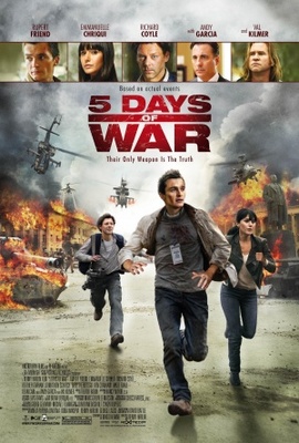 5 Days of War movie poster (2011) poster