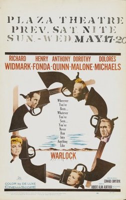 Warlock movie poster (1959) mug
