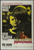 Love with the Proper Stranger movie poster (1963) Sweatshirt #652739