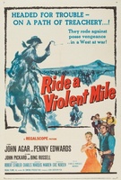 Ride a Violent Mile movie poster (1957) Longsleeve T-shirt #1154341